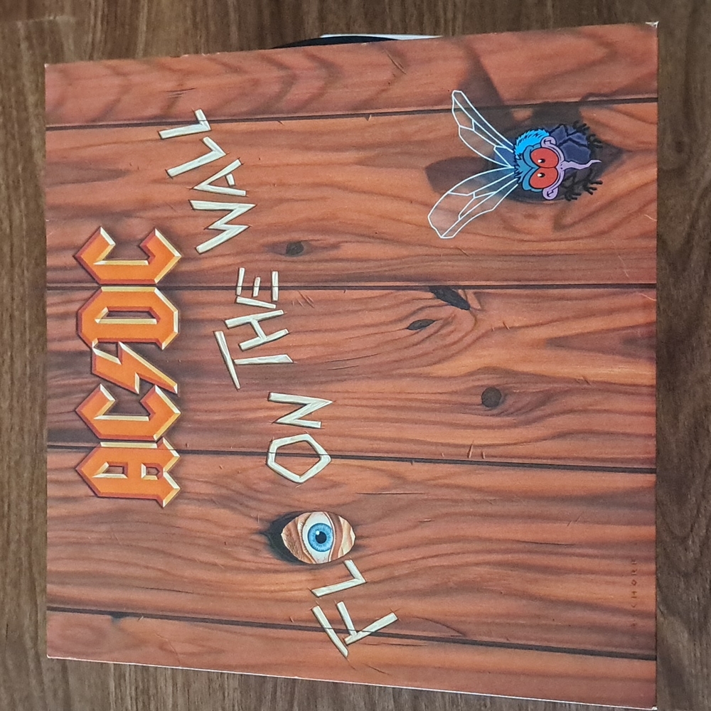 AC/DC Flo on the wall